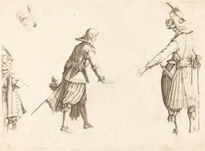 Nabór wojsk autorstwa Jacques Callot