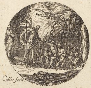 Złożenie do grobu autorstwa Jacques Callot