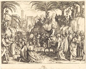 Wjazd do Jerozolimy autorstwa Jacques Callot