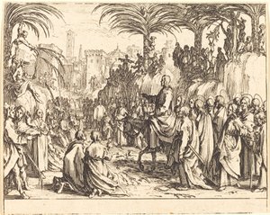 Wjazd do Jerozolimy autorstwa Jacques Callot