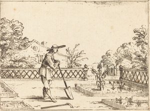 Ogrodnik autorstwa Jacques Callot