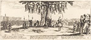 Wiszące, ok. 1633. autorstwa Jacques Callot