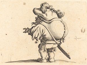 Dzwonnik w Pierzastej Czapce autorstwa Jacques Callot