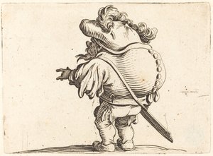 Dzwonnik w Pierzastej Czapce autorstwa Jacques Callot