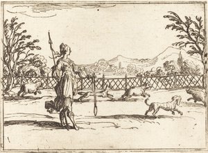 Łucznik autorstwa Jacques Callot