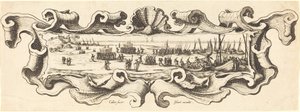 Lądowanie wojsk autorstwa Jacques Callot