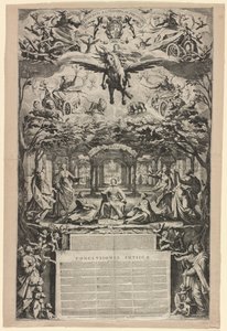 Wielka teza, 1625. autorstwa Jacques Callot