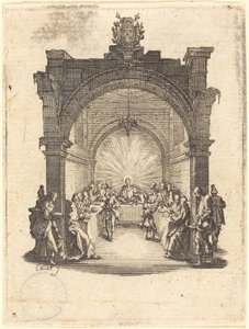 Ostatnia Wieczerza autorstwa Jacques Callot