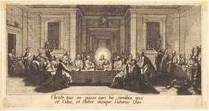Ostatnia Wieczerza autorstwa Jacques Callot