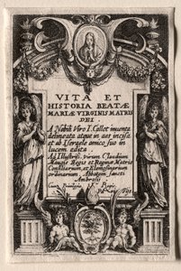 Życie Dziewicy: Frontyspis autorstwa Jacques Callot