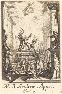 Męczeństwo św. Andrzeja autorstwa Jacques Callot