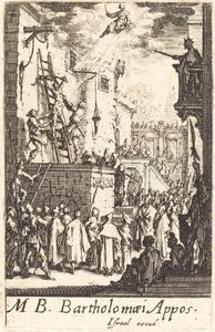 Męczeństwo św. Bartłomieja autorstwa Jacques Callot