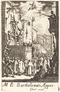 Męczeństwo św. 16341635. autorstwa Jacques Callot