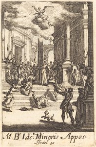 Męczeństwo św. 16341635. autorstwa Jacques Callot
