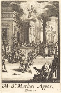Męczeństwo św. Mateusza autorstwa Jacques Callot