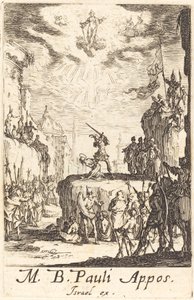 Męczeństwo św. Pawła autorstwa Jacques Callot