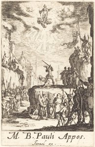 Męczeństwo św. Pawła autorstwa Jacques Callot