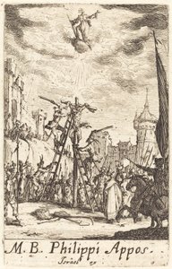 Męczeństwo św. Filipa autorstwa Jacques Callot