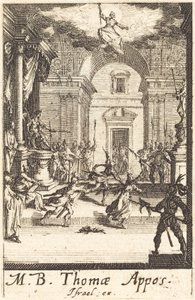 Męczeństwo św. Tomasza autorstwa Jacques Callot