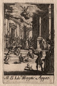 Męczeństwo Apostołów: św. Jakub Mniejszy. autorstwa Jacques Callot