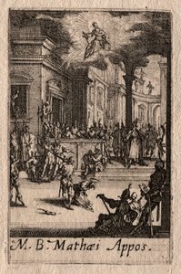 Męczeństwo Apostołów: Św. Mateusz autorstwa Jacques Callot