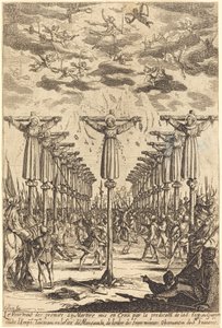 Męczennicy Japonii autorstwa Jacques Callot