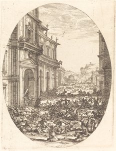 Masakra niewinnych, ok. 1930 16181620. autorstwa Jacques Callot