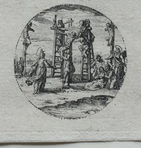 Tajemnice męki: Ukrzyżowanie. autorstwa Jacques Callot