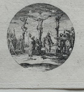 Tajemnice męki: zejście z krzyża autorstwa Jacques Callot