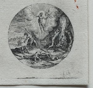 Tajemnice męki: Przemienienie autorstwa Jacques Callot