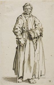 Jednooka kobieta, płyta piętnasta z The Beggars autorstwa Jacques Callot