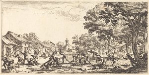 Zemsta chłopów autorstwa Jacques Callot