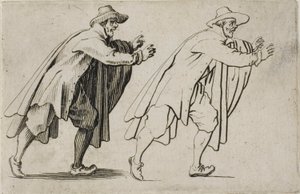 Uciekinier, z filmu Kaprysy autorstwa Jacques Callot