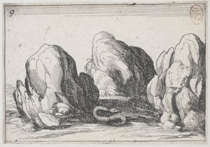 Wąż - nie. 9 z serii autorstwa Jacques Callot