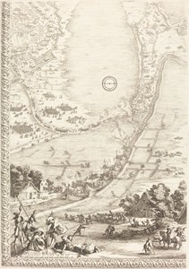 Oblężenie Bredy [tablica 4 z 6] autorstwa Jacques Callot