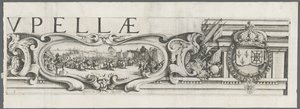 Oblężenie La Rochelle: Tablica 3, 1628-1630. autorstwa Jacques Callot