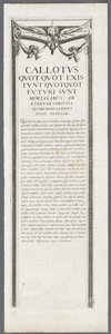Oblężenie La Rochelle: Tablica 8, 1628-1630. autorstwa Jacques Callot