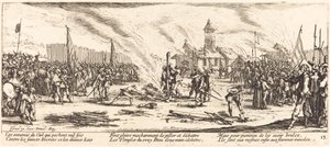 Kołek, ok. 1633. autorstwa Jacques Callot