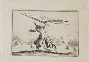 Chorąży, z Kaprysów autorstwa Jacques Callot
