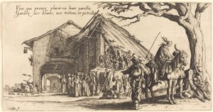 Miejsce zatrzymania autorstwa Jacques Callot