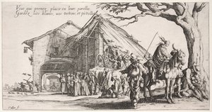 Bohemians: miejsce zatrzymania: wróżka autorstwa Jacques Callot