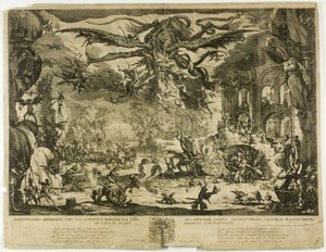 Kuszenie św. Antoniego autorstwa Jacques Callot