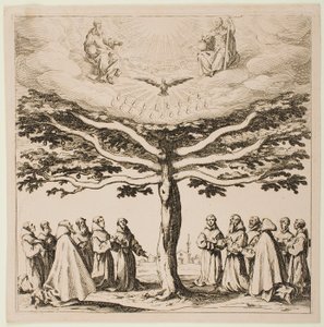 Drzewo świętego Franciszka autorstwa Jacques Callot