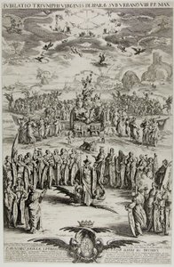 Triumf Dziewicy autorstwa Jacques Callot