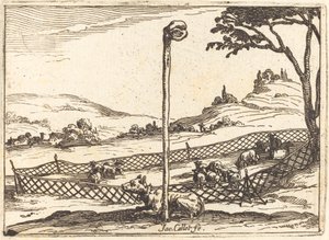 Czujne oko, 1628. autorstwa Jacques Callot