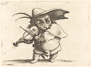 Skrzypek autorstwa Jacques Callot