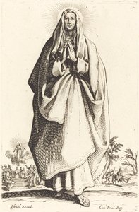 Dziewica autorstwa Jacques Callot