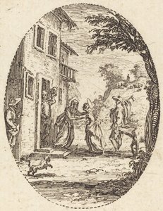 Nawiedzenie Matki Boskiej autorstwa Jacques Callot