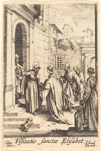 Nawiedzenie Matki Boskiej autorstwa Jacques Callot