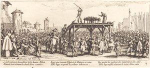 Koło, c. 1633. autorstwa Jacques Callot